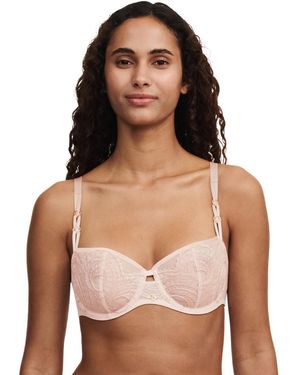 Chantelle Mystic Dream Half Cup Bra - Pink