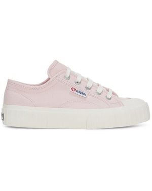 Superga Adult 2630 Cotu Trainers (Pinkish/Avorio)