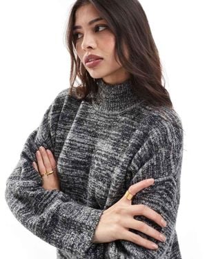 Vero Moda Oversized Rollneck Jumper Co-Ord - Grey