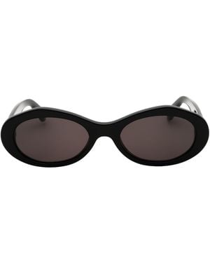 Off-White c/o Virgil Abloh Edison Oval Sunglasses - Brown
