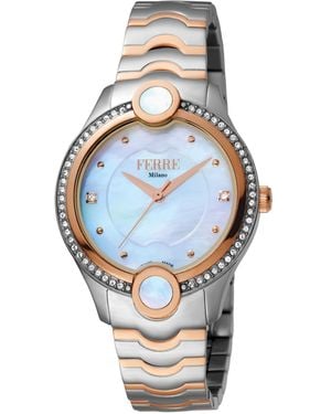 Ferré Fm1L082M0031 Rose Watch/Band With Dial - Blue