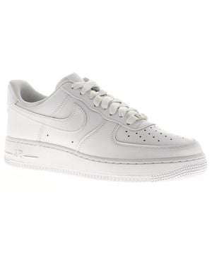 Nike Trainers Air Force 1 07 Lace Up - Black