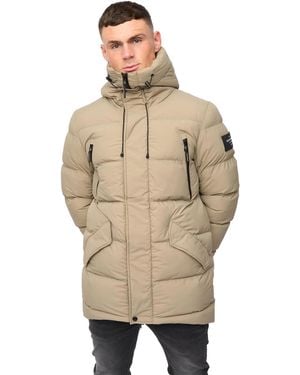 Crosshatch Kaptoore Jacket - Natural