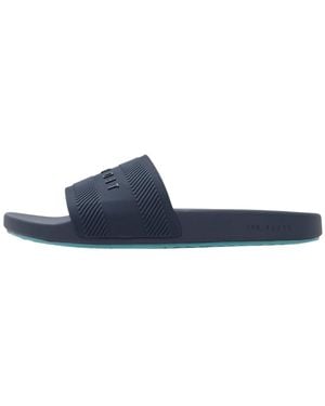 Ted Baker Seenen Rubber Pool Slides - Blue