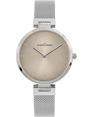 Jacques Lemans 1-2110B Ladies Milano Watch - Grey