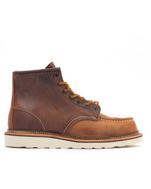 Red Wing 1907 Classic Moc Toe Boots - Brown