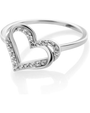Orphelia 'Cecilia' 925 Sterling Zilveren Ring - Metallic