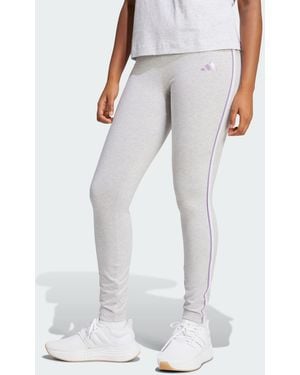 adidas Essentials Colour Pop High-Waisted Leggings - Grey