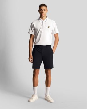 Lyle & Scott Golf Airlight Shorts - Black