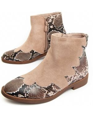 Montevita Ankle Boots Bottivita8 - Brown