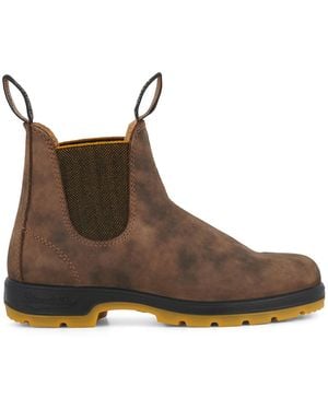 Blundstone #1944 Rustic/Mustard Chelsea Boot - Brown