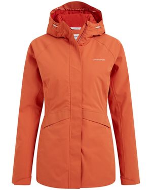 Craghoppers Ladies Caldbeck Waterproof Jacket (Spice) - Orange