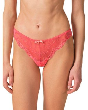 Gossard Superboost Lace Thong - Pink
