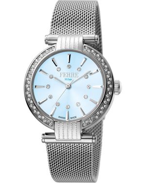 Ferré Fm1L096M0051 Dial Stainless Steel Watch - Grey