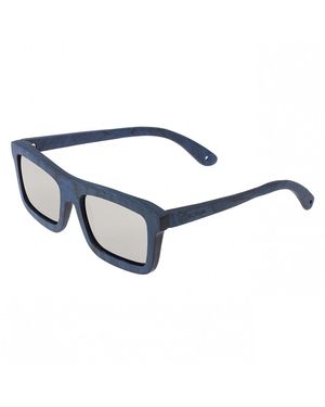 Spectrum Knox Wood Polarized Sunglasses - Blue