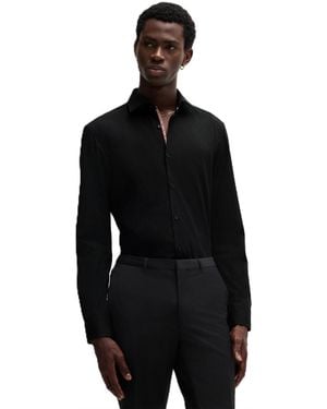 HUGO Koey 10181991 02 Oxford Shirt - Black