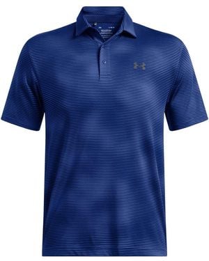 Under Armour Playoff Short Sleeve Performance Polo Shirt - Blue