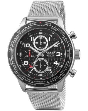 Aviator Horloge F-Series Avw79886G407 Stainless Steel - Metallic