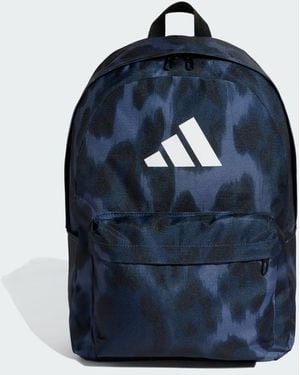 adidas Animal-Print Classic Backpack - Blue