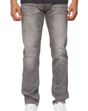 Crosshatch Buraca Slim Fit Jeans - Grey