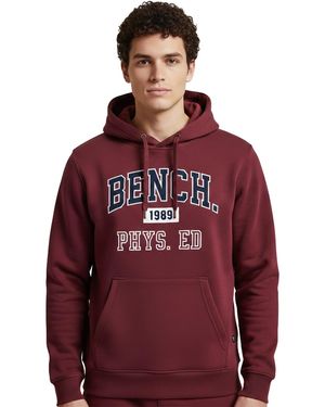 Bench Hulton Vintage Hoodie - Red