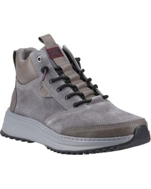 HEYDUDE Tahoe Classic Suede Granite/Multi Ankle Boots - Grey