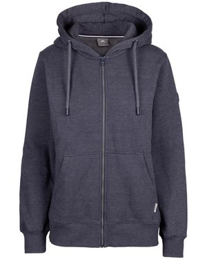 Trespass Ladies Erie Marl Hoodie - Blue