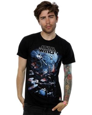 Star Wars Universe Battle T-Shirt Cotton - Black