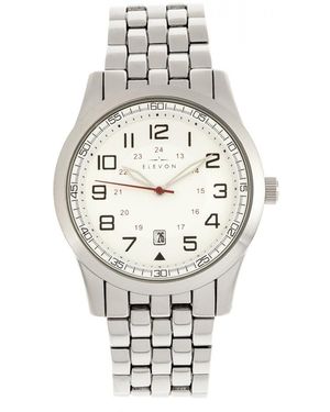 Elevon Watches Garrison Bracelet Watch W/Date - Metallic