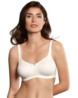 Anita 5781X Care Miss Dotty Post Mastectomy Bilateral Bra - White