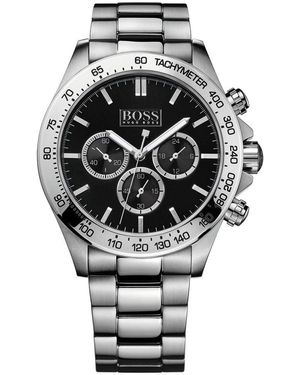 BOSS Ikon Chronograaf Horloge 1512965 - Grijs