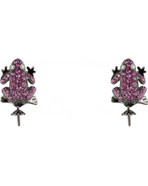 Lancaster Jla-Ear-Frog-5 Ladies Earrings - Black