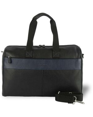 Silver Street London Walter Holdall Bag Leather - Black