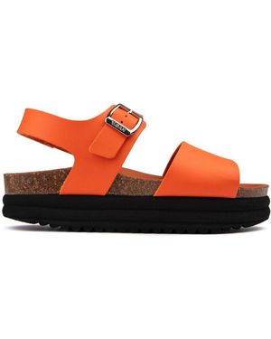 V.Gan Vegan Kruidnagel Voetenbed Sandalen - Rood