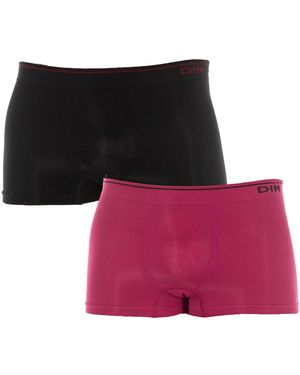 DIM Pack-2 Boxers Unno Basic Seamless D05Hf - Purple