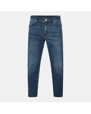 BOSS Slim Fit Five Pocket Jeans - Blue