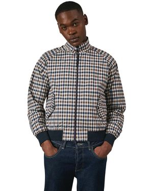 Aquascutum Active Stretch Club Check Jacket - Grey