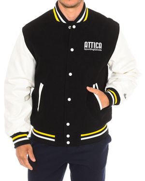 Attica Sporting Goods At-Fw22-005 Baseball Jacket - Black