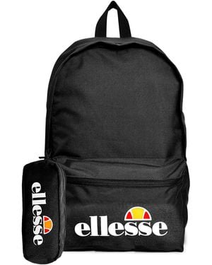 Ellesse Rolby Backpack + Case Set - Black