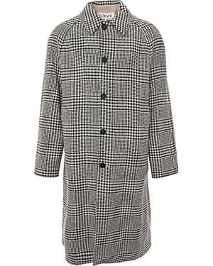 Loewe Wool Overcoat - Grey