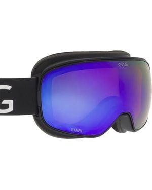 G.O.D Eyewear Olympia Uv400 Ski Snowboard Goggles With Magnetic Anti-Fog Double Lens - Blue