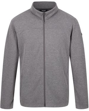 Regatta Lakenham Full Zip Fleece (Dark) - Grey