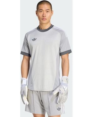 adidas Originals Trefoil 26/27 Authentic Goalkeeper Jersey Short Sleeve - Grey