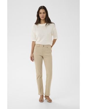 Kaffe Jeans Kamaris Jeans Regular Fit - Naturel