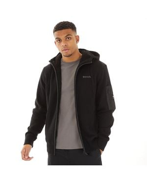 Bench Avett Knitted Hoodie - Black