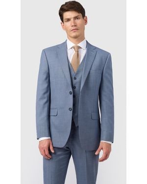Racing Green Airforce Suit Jacket - Blue