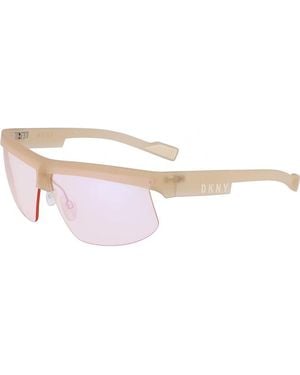 DKNY Dk515S-230-66 Dk515S 66 230 Sunglasses - Natural