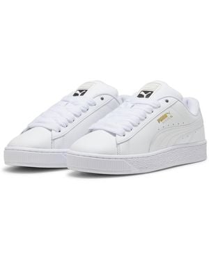 PUMA Suede Xl Leather Trainers - White