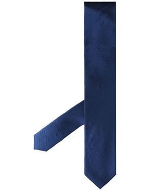 Hackett Satin Twill Solid Ties - Blue