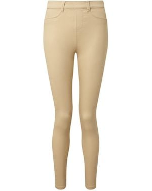 Asquith & Fox Ladies Classic Fit Jeggings - Natural